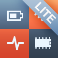 System Status Lite - battery charge, network information & performance monitor